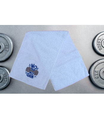 No Pain No Gain - Gym Towel with Pocket